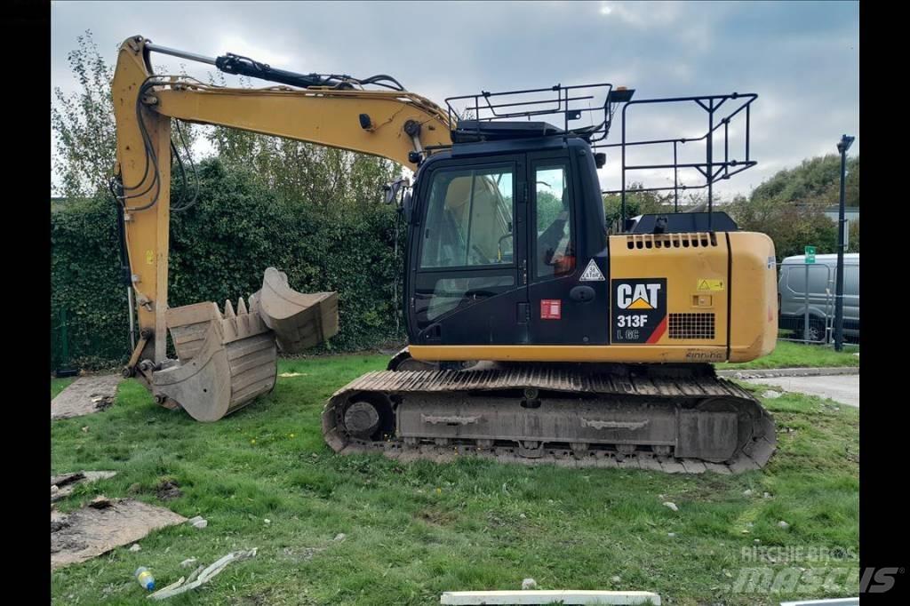 CAT 313 F LGC Vikšriniai ekskavatoriai
