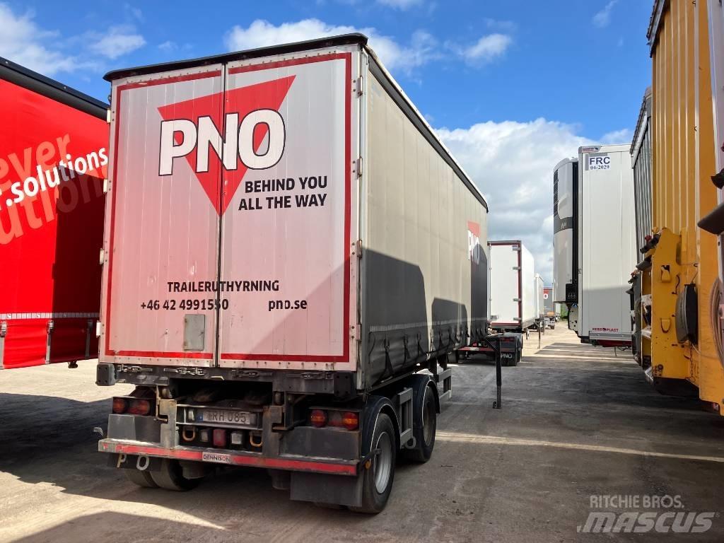 Dennison LINK GARDIN Tentinės puspriekabės