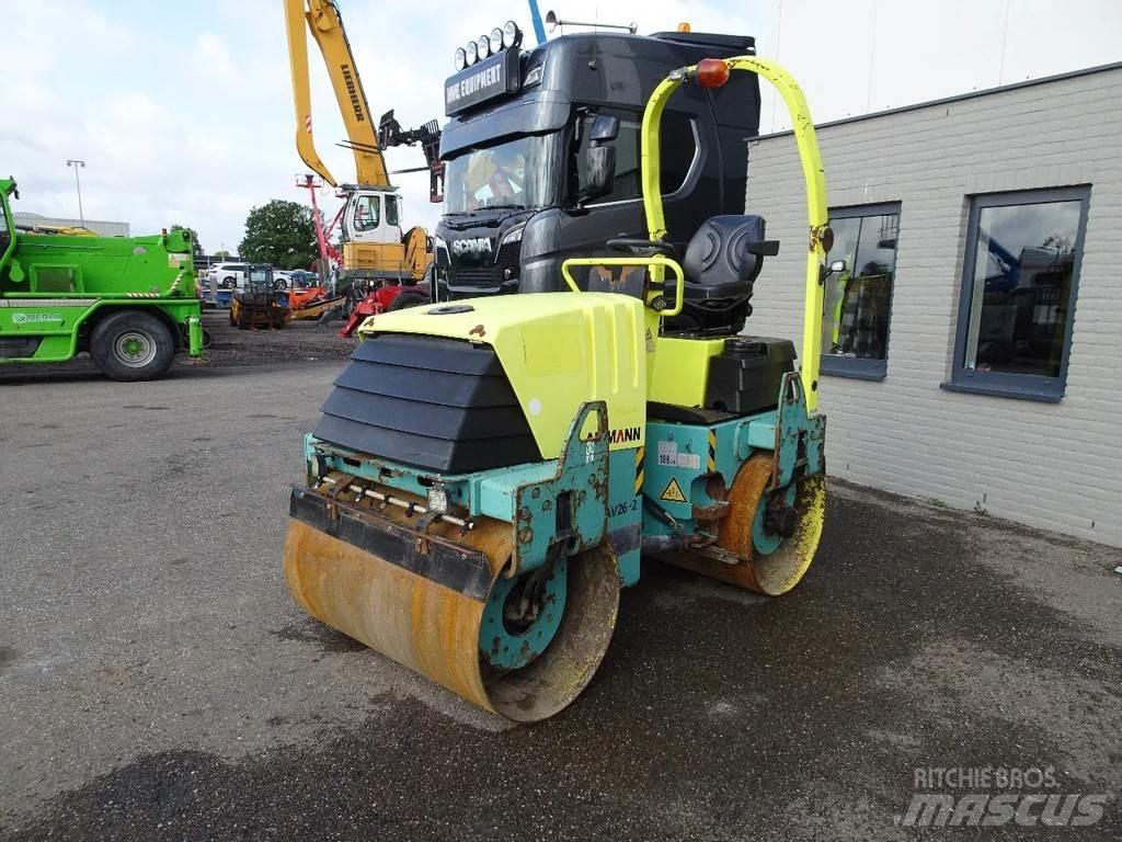 Ammann AV26-2 Porinių būgnų volai