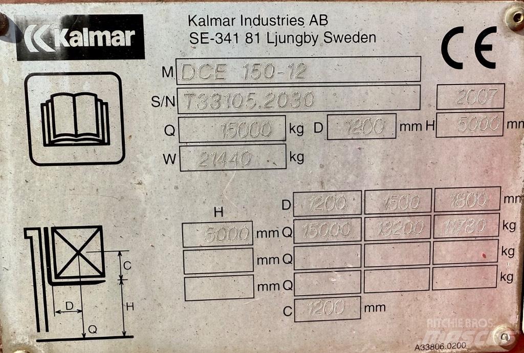 Kalmar DCE 150-12 Dyzeliniai krautuvai