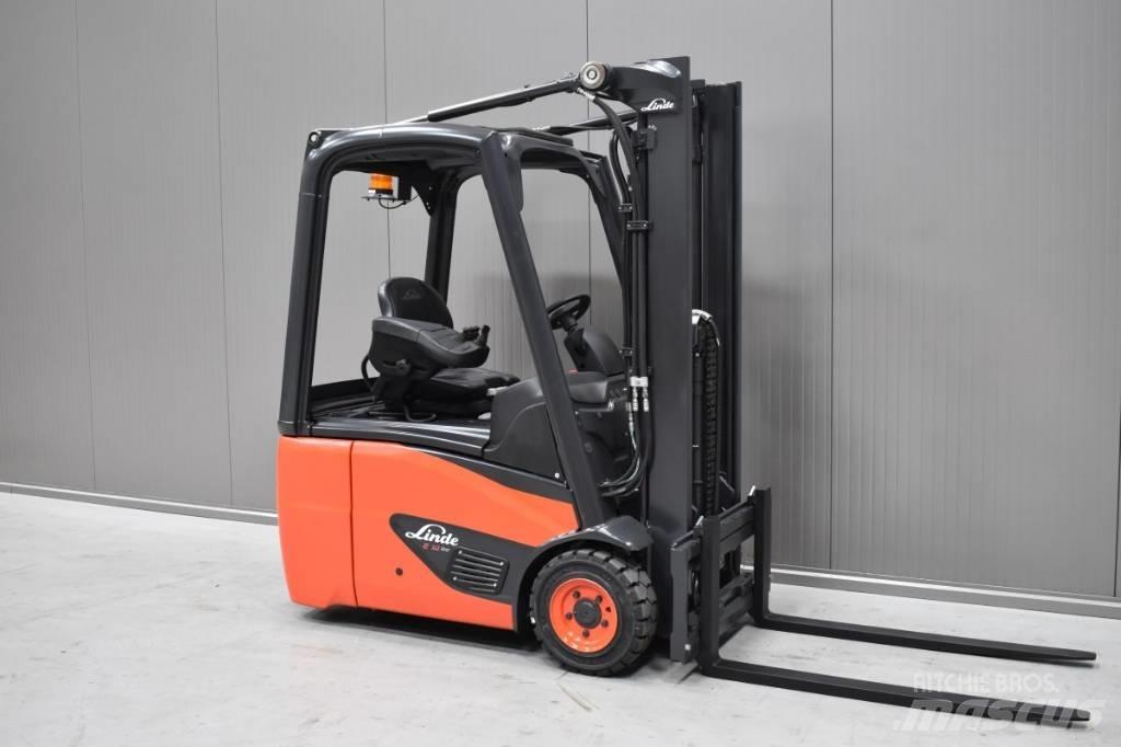 Linde E 14 - 02 Elektriniai šakiniai krautuvai