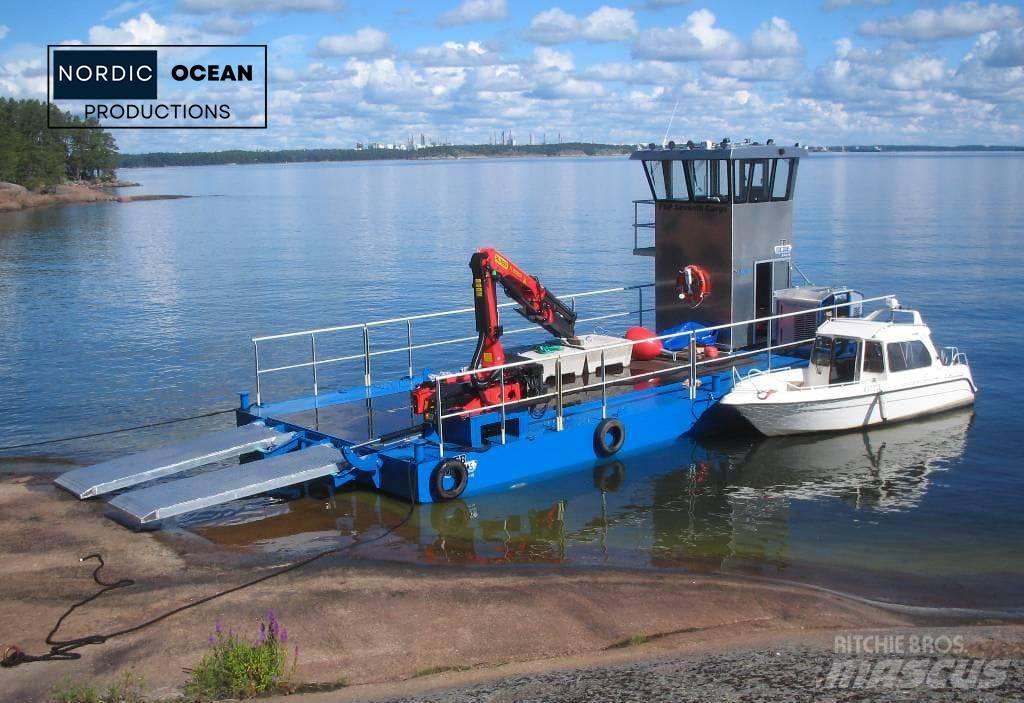  Nop  transport ship Darbiniai laivai / baržos ir pantonai