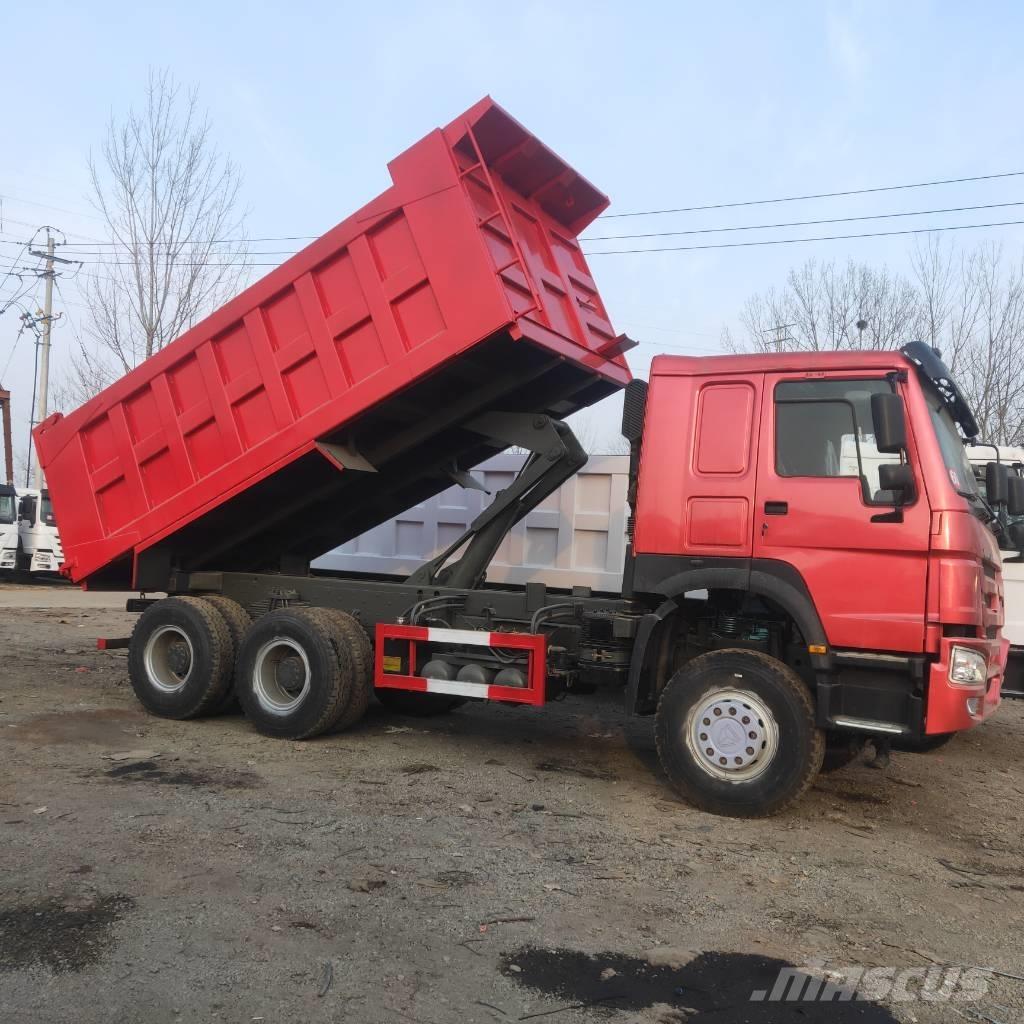 Howo 375 6x4 Savivarčių priekabų vilkikai