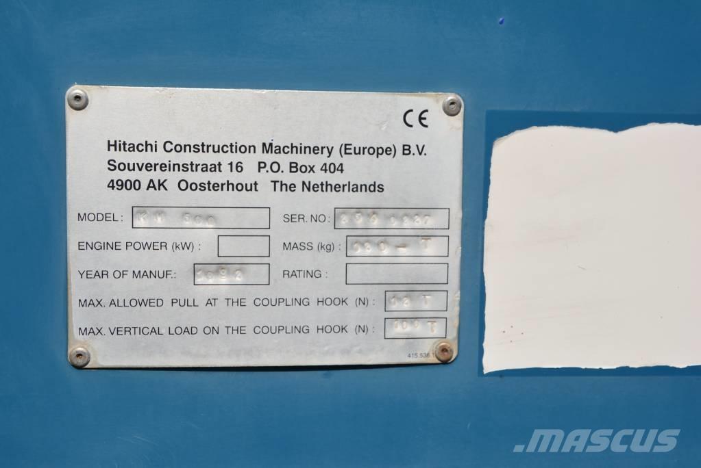 Hitachi KH 500-3 Vikšriniai kranai