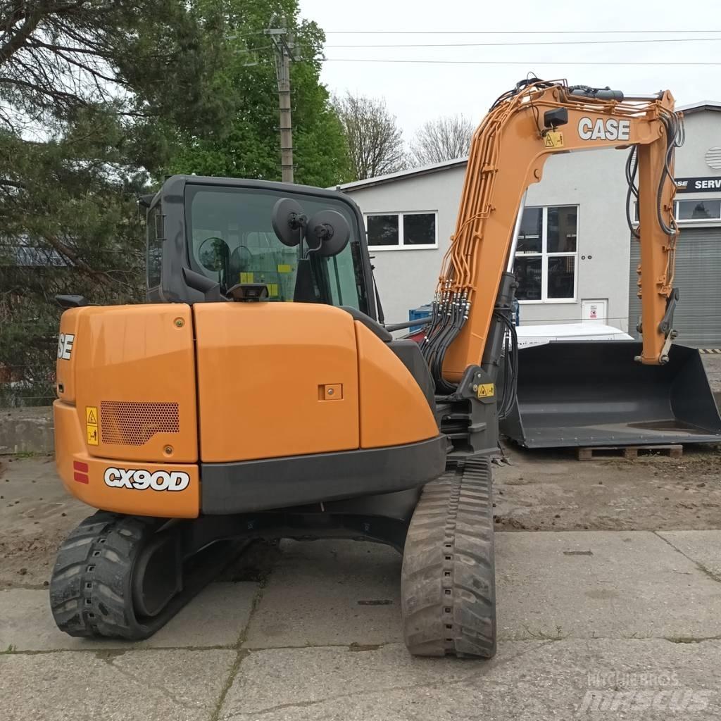 CASE CX 90 D Vidutinės galios ekskavatoriai 7-12 t