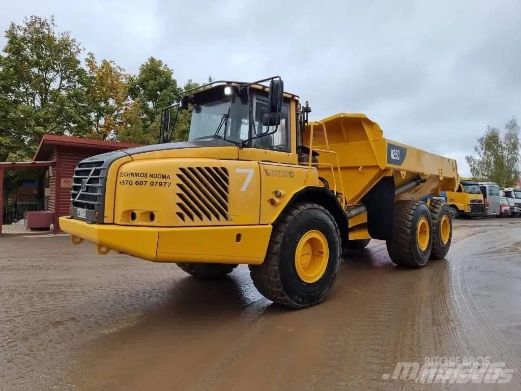 Volvo A 25 D 6X6 Karjeriniai savivarčiai