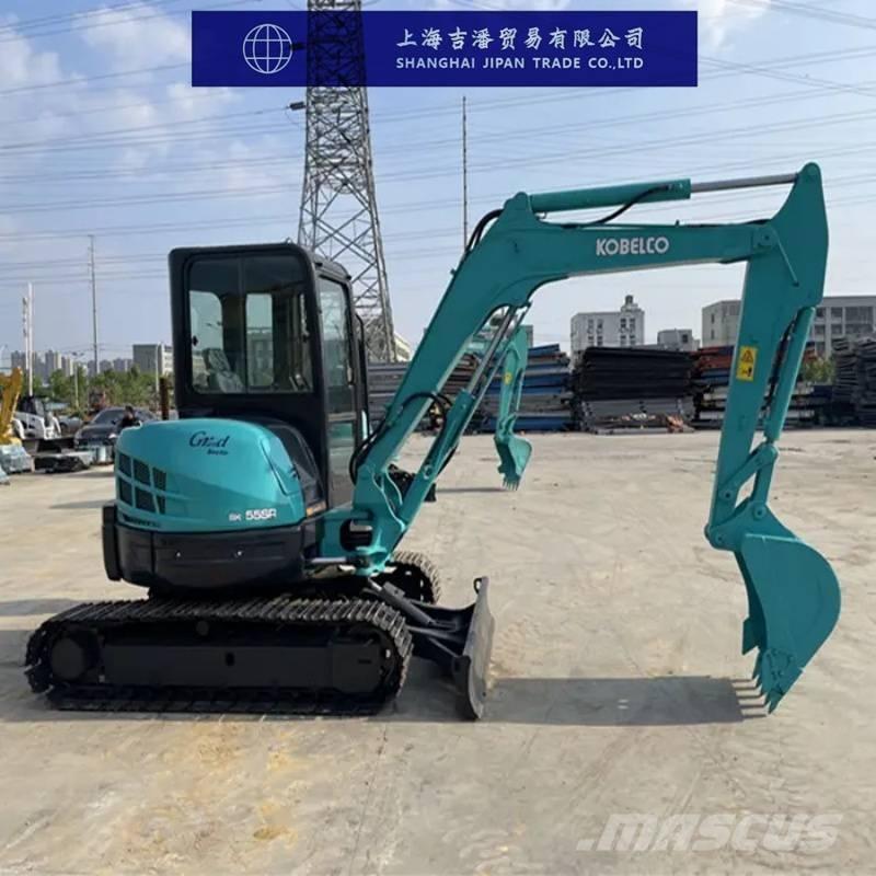 Kobelco Sk 55 SR Vikšriniai ekskavatoriai