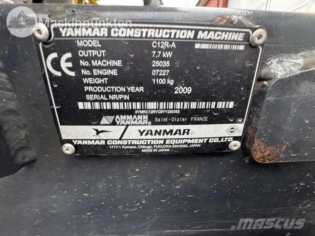 Yanmar C 12 R A Statybiniai savivarčiai sunkvežimiai