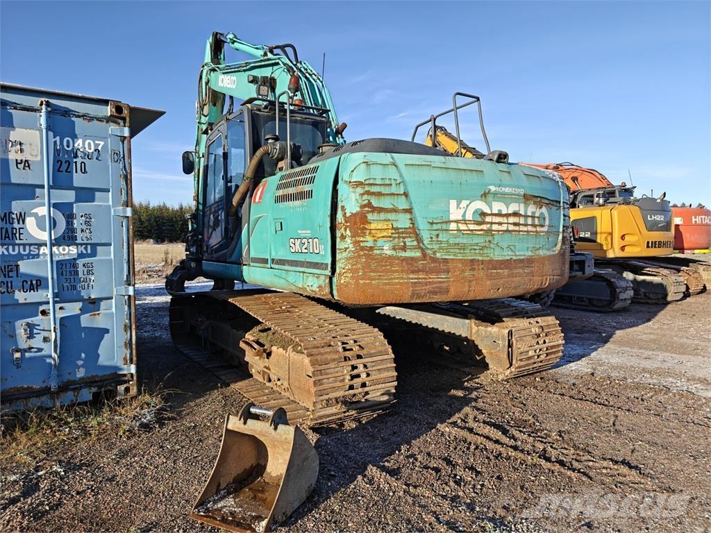 Kobelco SK210 Vikšriniai ekskavatoriai