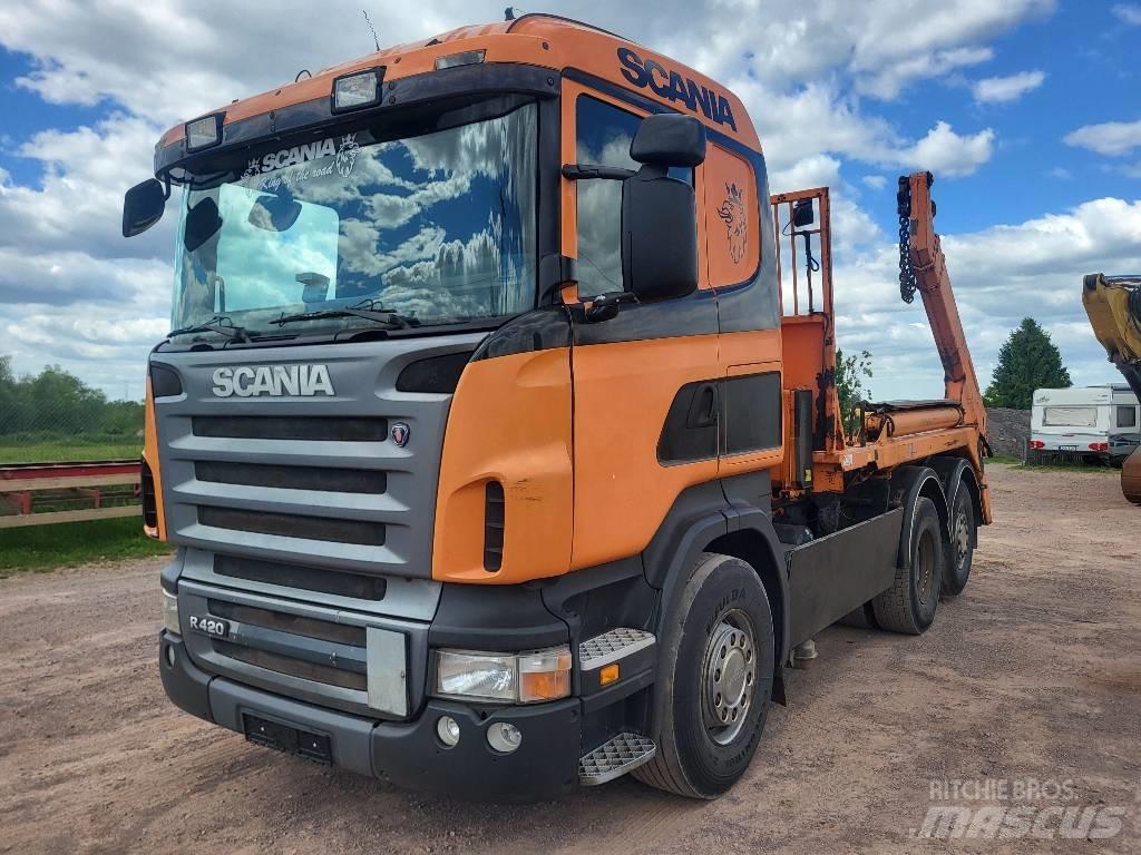 Scania R420LB 6x2 Saugojimo konteineriai