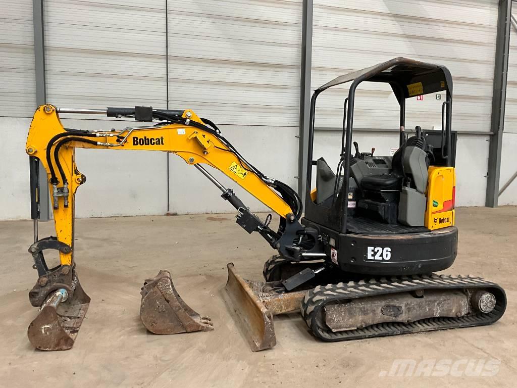 Bobcat E 26 EM Mini ekskavatoriai < 7 t