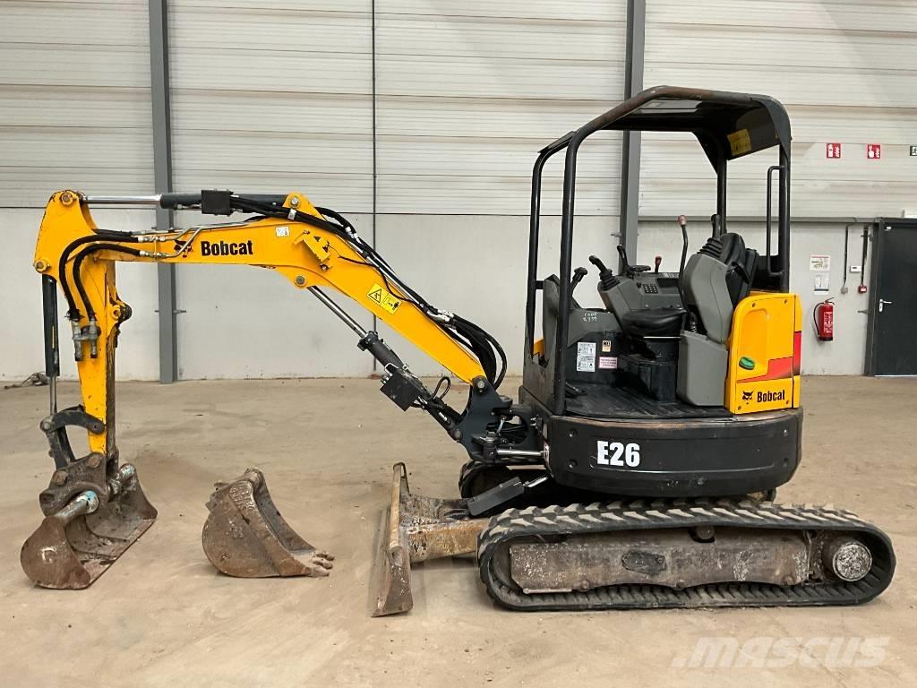 Bobcat E 26 EM Mini ekskavatoriai < 7 t