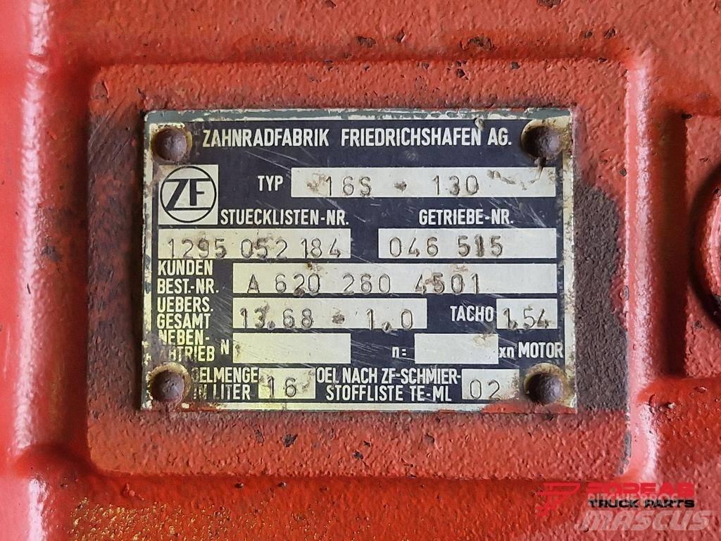 ZF ΣΑΣΜΑΝ 16S 130 Pavarų dėžės