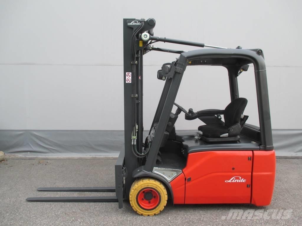 Linde E 18 Elektriniai šakiniai krautuvai