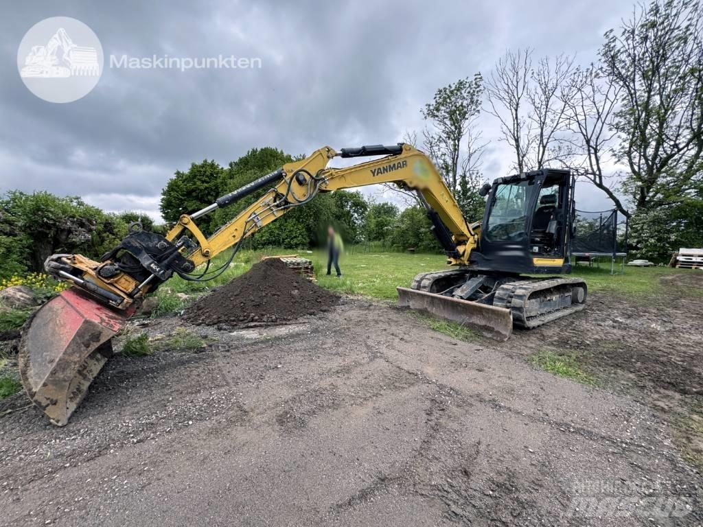 Yanmar SV 100-2 Vidutinės galios ekskavatoriai 7-12 t