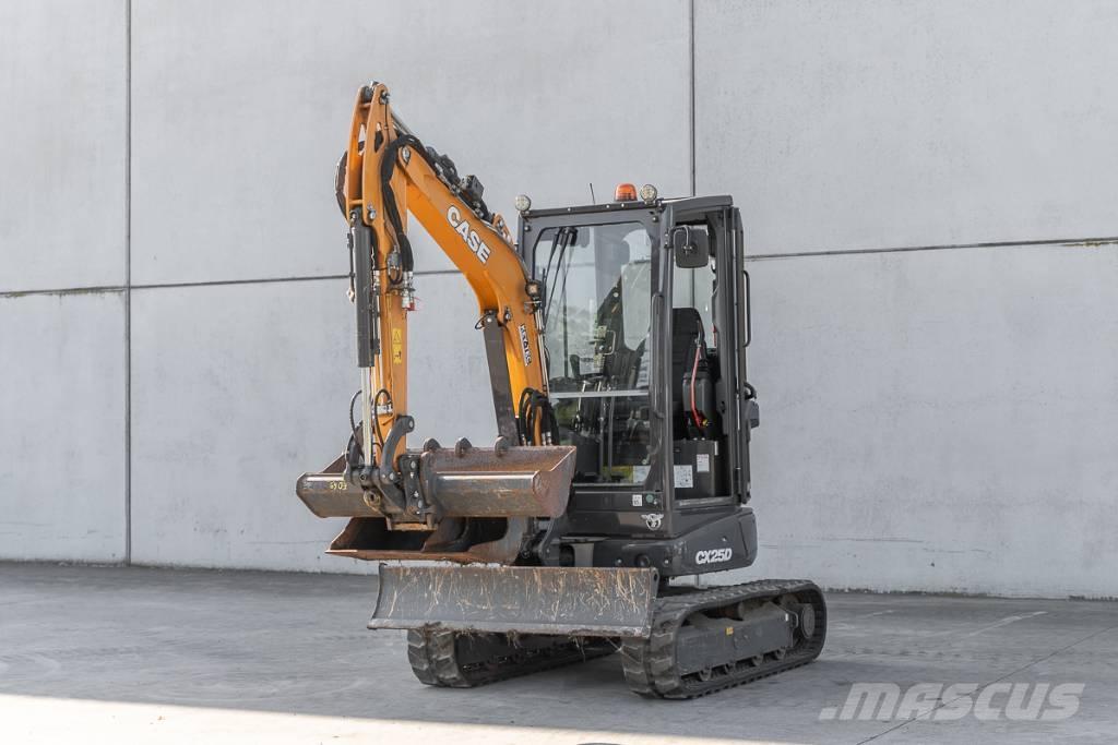 CASE CX 25 D Mini ekskavatoriai < 7 t