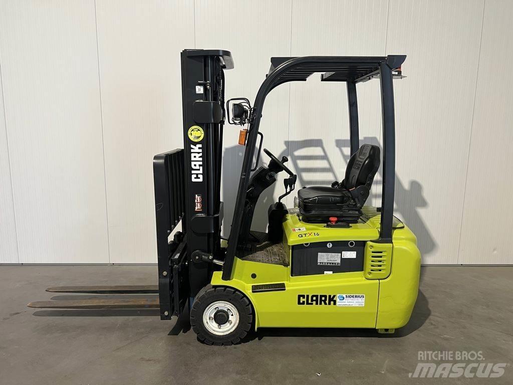 Clark GTX16 Elektriniai šakiniai krautuvai