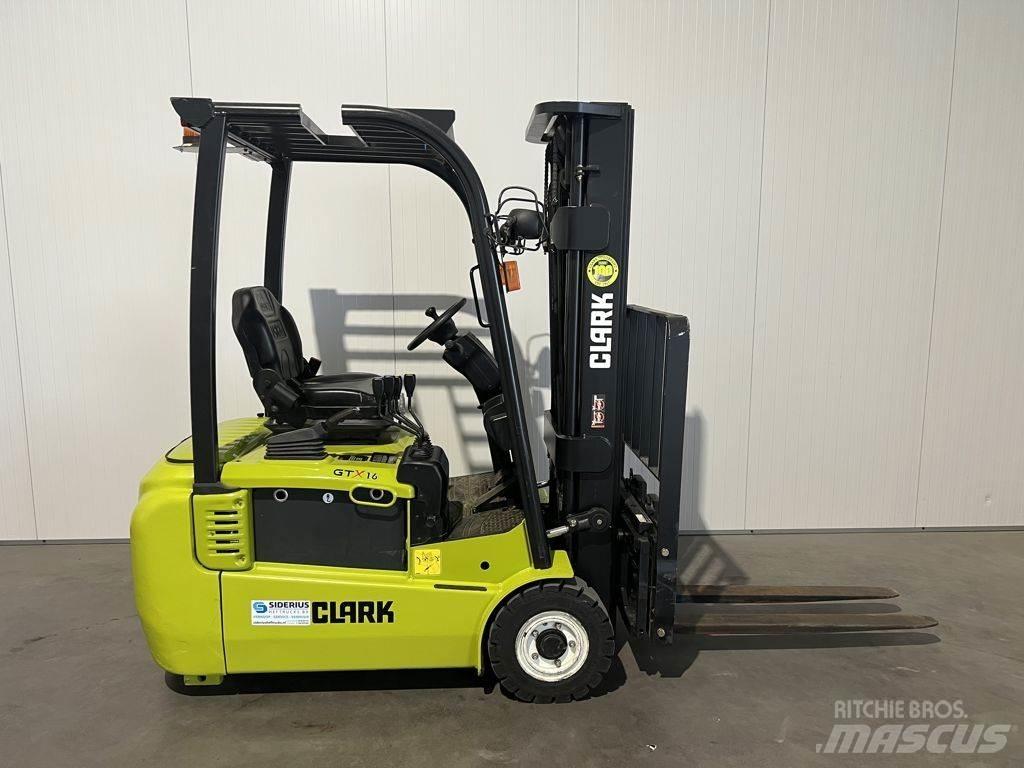 Clark GTX16 Elektriniai šakiniai krautuvai