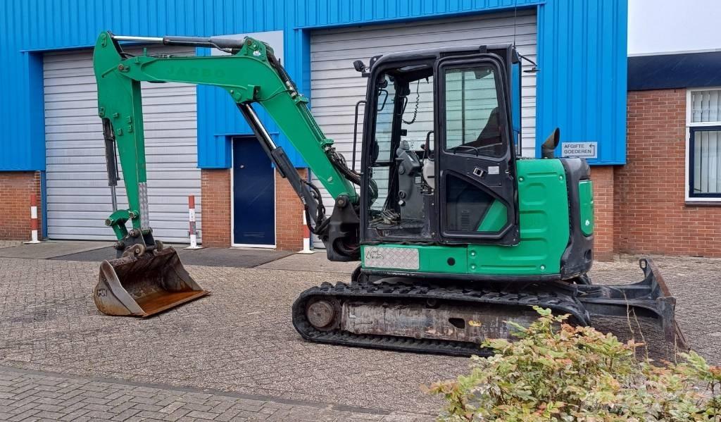 Hitachi ZX 65 Mini ekskavatoriai < 7 t