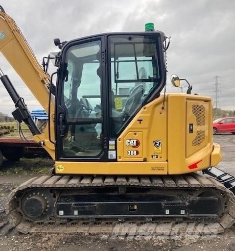 CAT 308 CR Vidutinės galios ekskavatoriai 7-12 t
