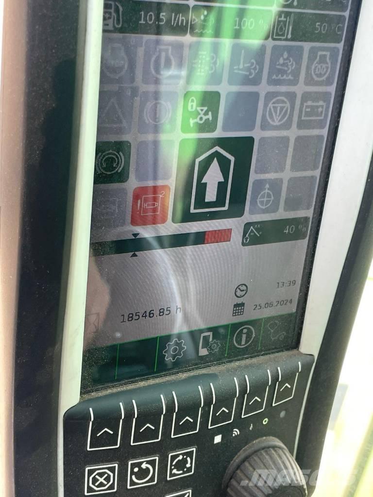 Sennebogen 735E Neapdoroto reljefo kranai