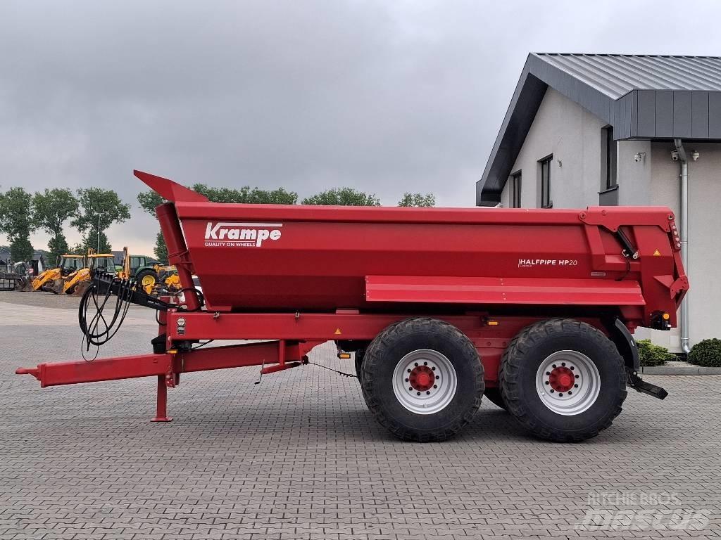 Krampe HP 20 Savivartės priekabos