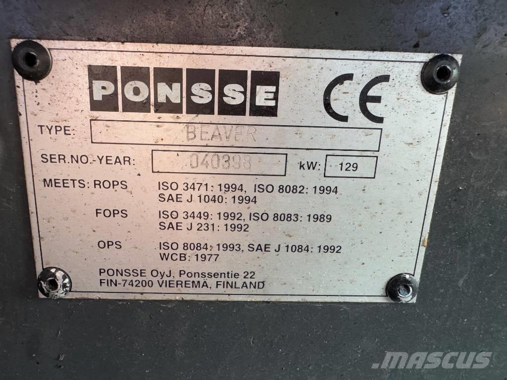 Ponsse Beaver Miško technika (Harvesteriai)