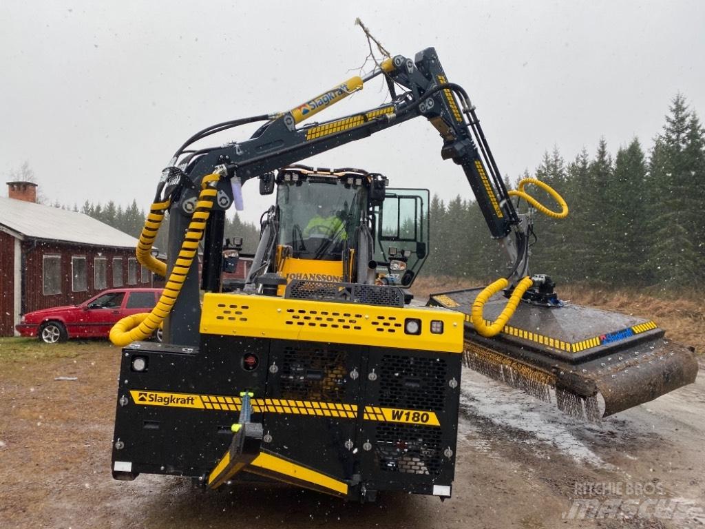  Slagkraft W180 / SC8 Naudoti ratiniai krautuvai