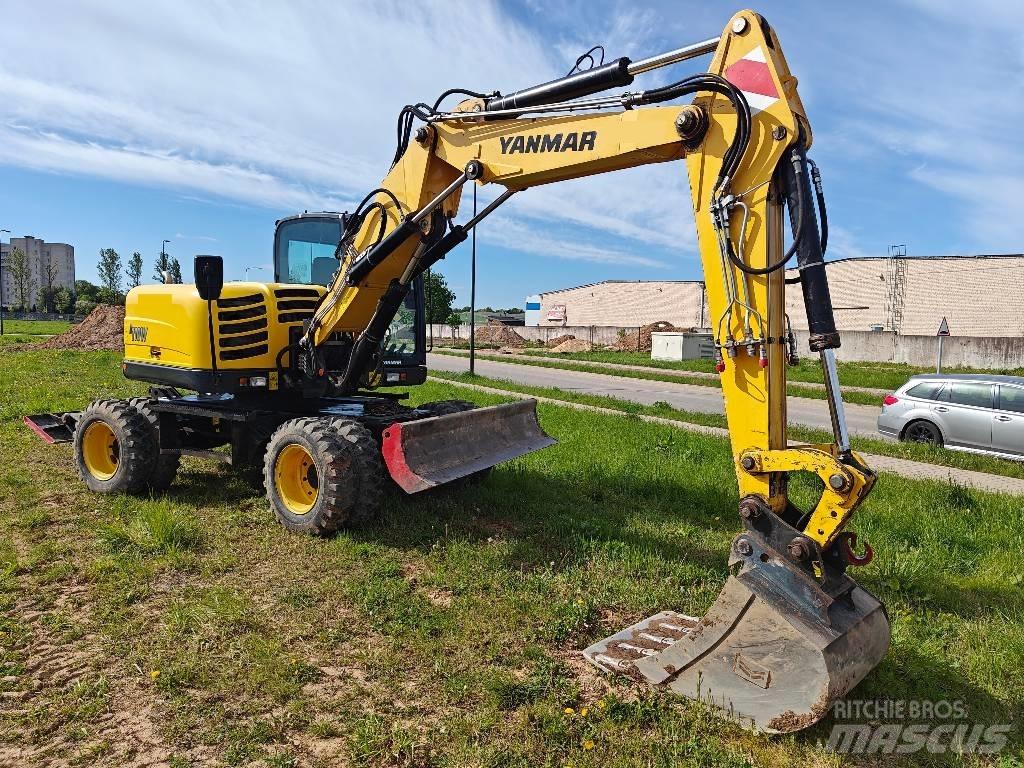 Yanmar B110W Ratiniai ekskavatoriai