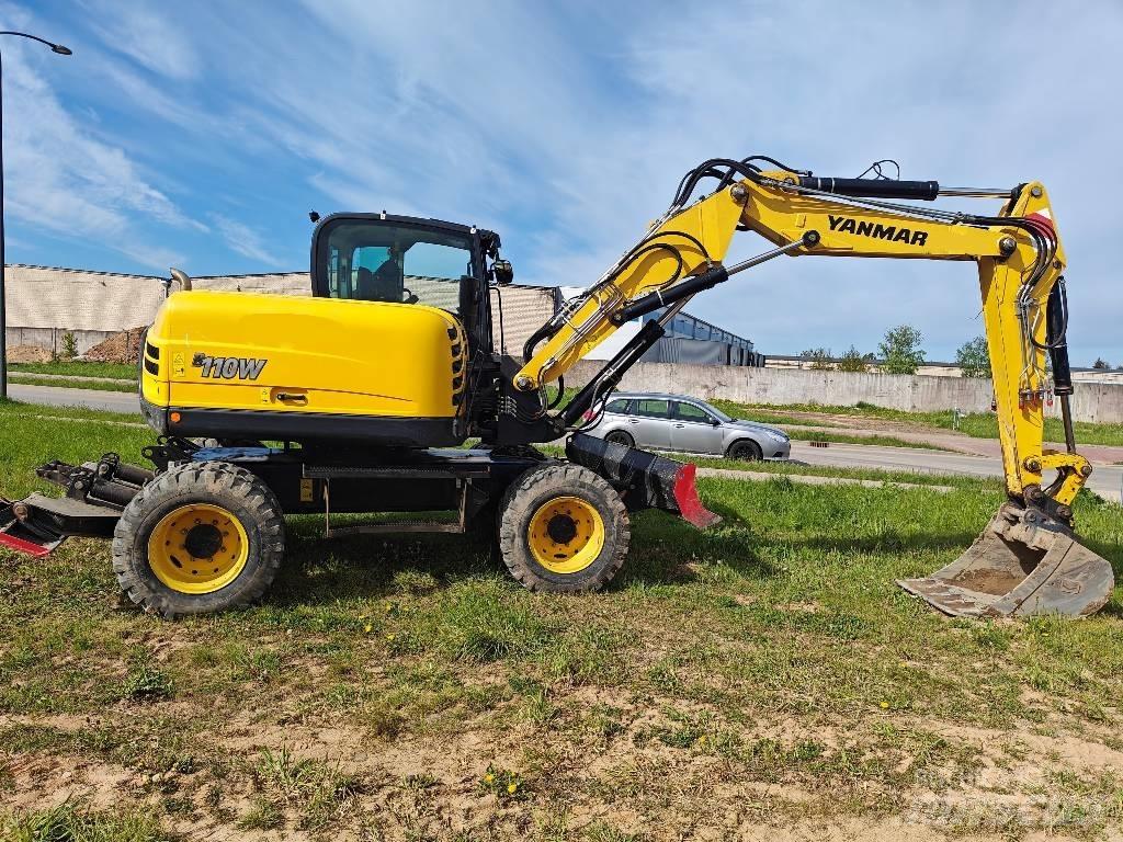 Yanmar B110W Ratiniai ekskavatoriai