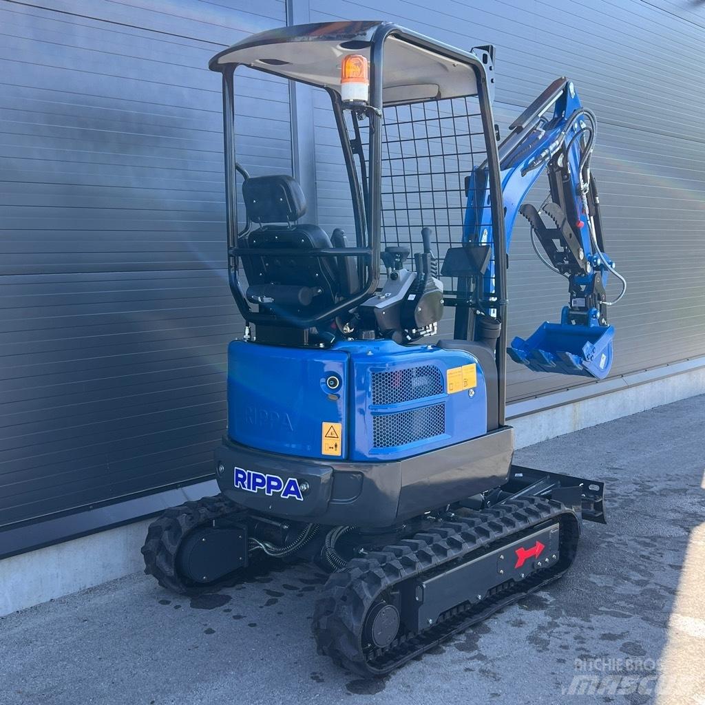 Rippa R18 Pro Mini ekskavatoriai < 7 t