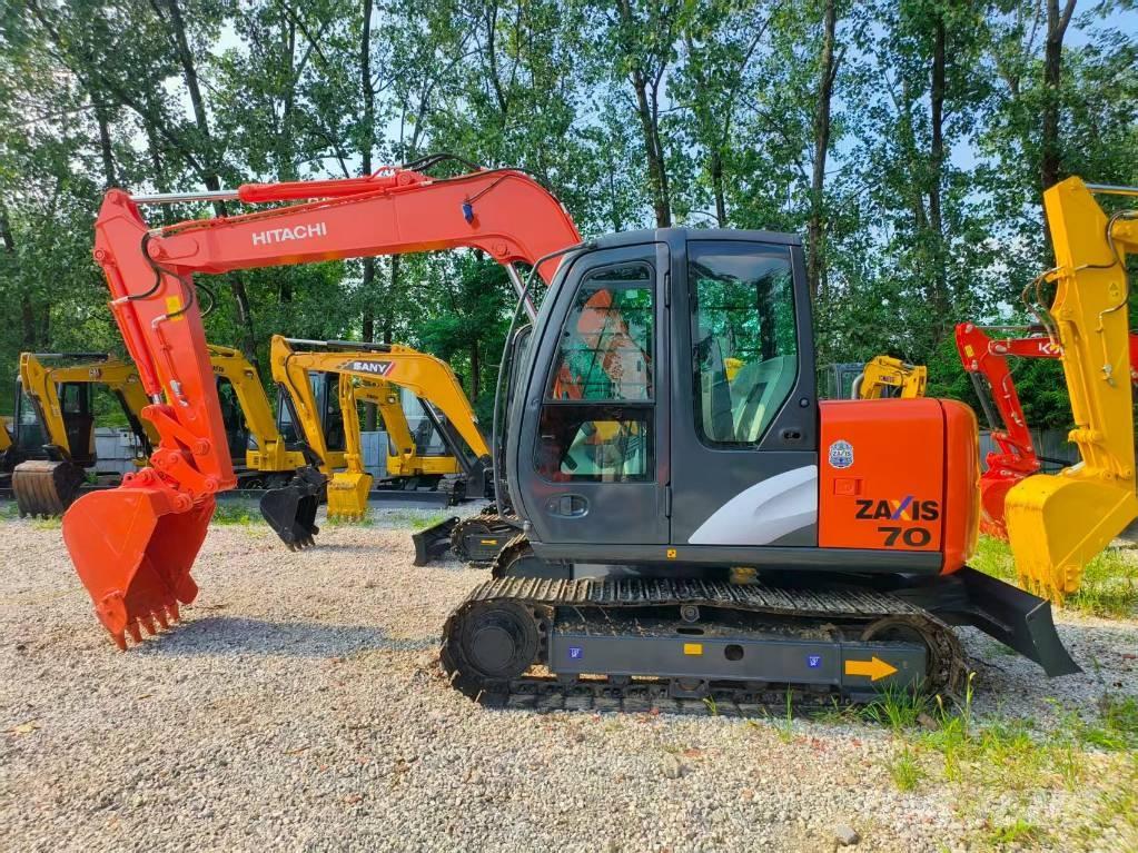 Hitachi ZX 70 Mini ekskavatoriai < 7 t