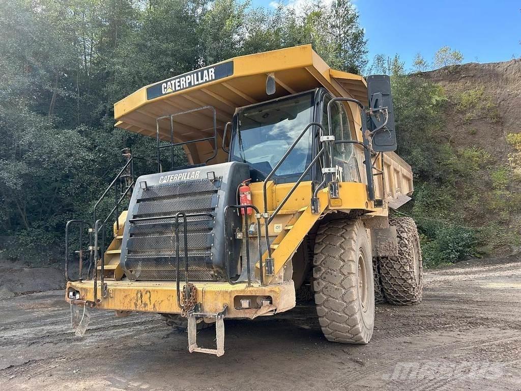 CAT 773F Atliekų išvežimo technika