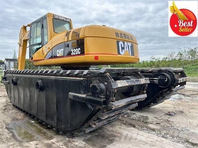 CAT 320 C Amfibiniai ekskavatoriai