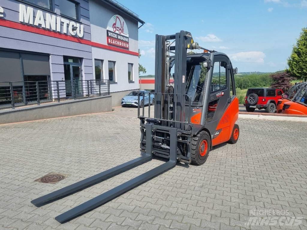 Linde H35T-02 LPG (dujiniai) krautuvai