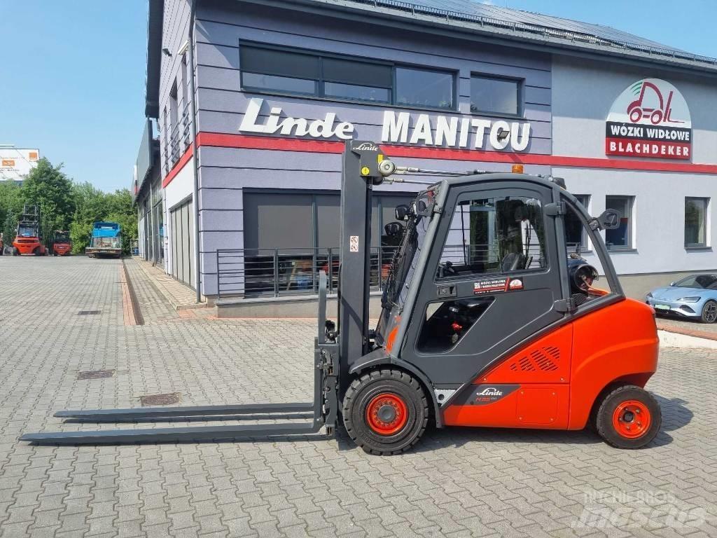 Linde H35T-02 LPG (dujiniai) krautuvai