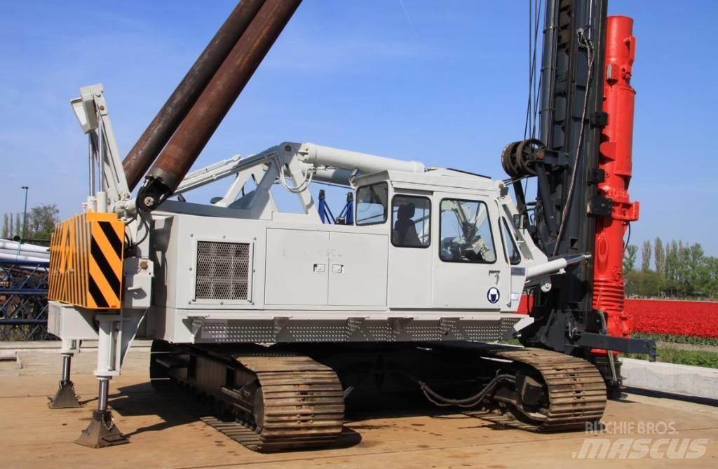 Hitachi KH125-3 GLSK Polių kalimo technika