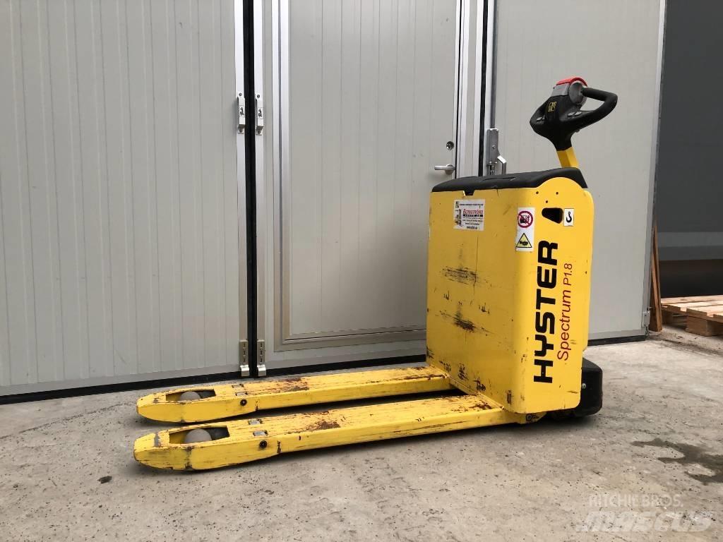 Hyster P 1.8 AC Mažų aukščių keltuvai