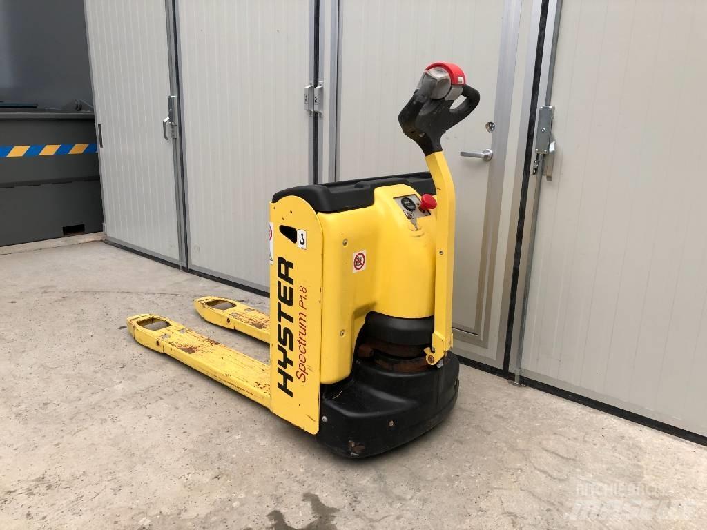 Hyster P 1.8 AC Mažų aukščių keltuvai