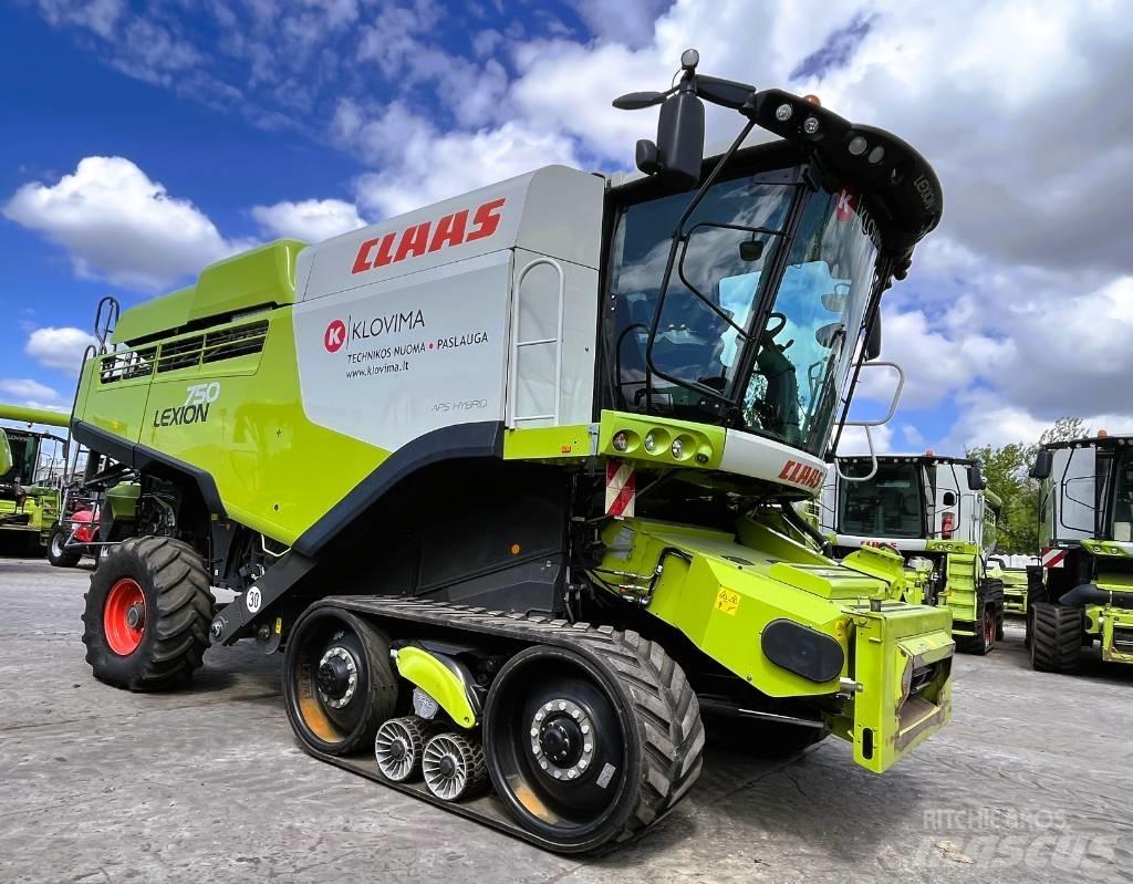 CLAAS Lexion 750 TT Derliaus nuėmimo kombainai