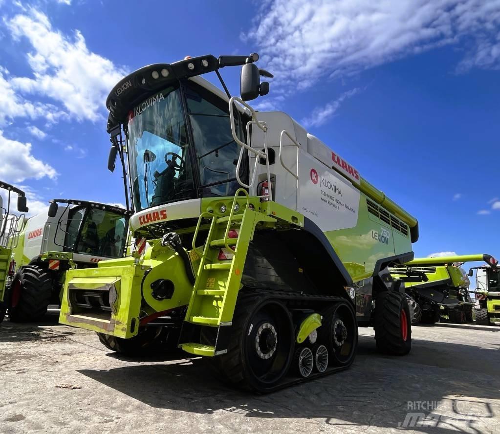 CLAAS Lexion 750 TT Derliaus nuėmimo kombainai