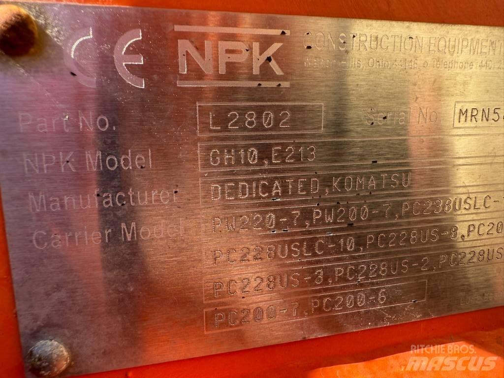NPK GH 10 Hidrauliniai kūjai / Trupintuvai