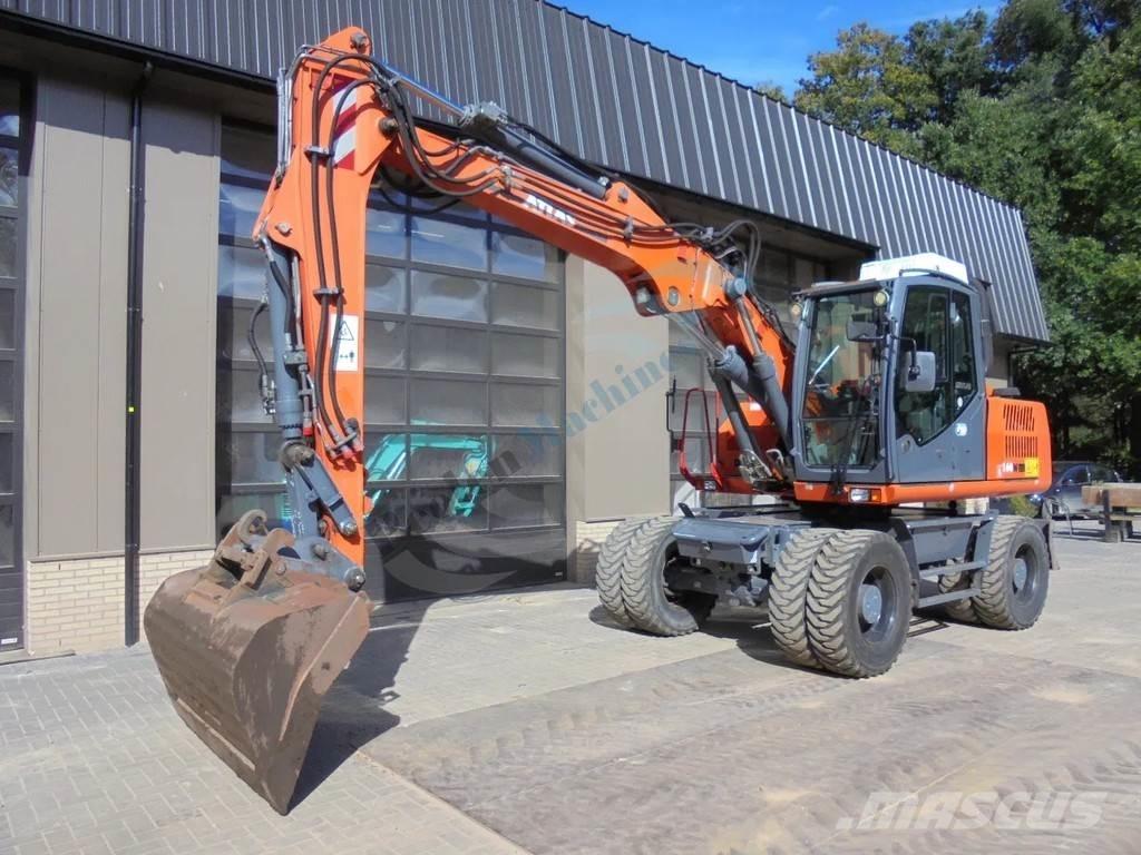 Atlas 160W Ratiniai ekskavatoriai