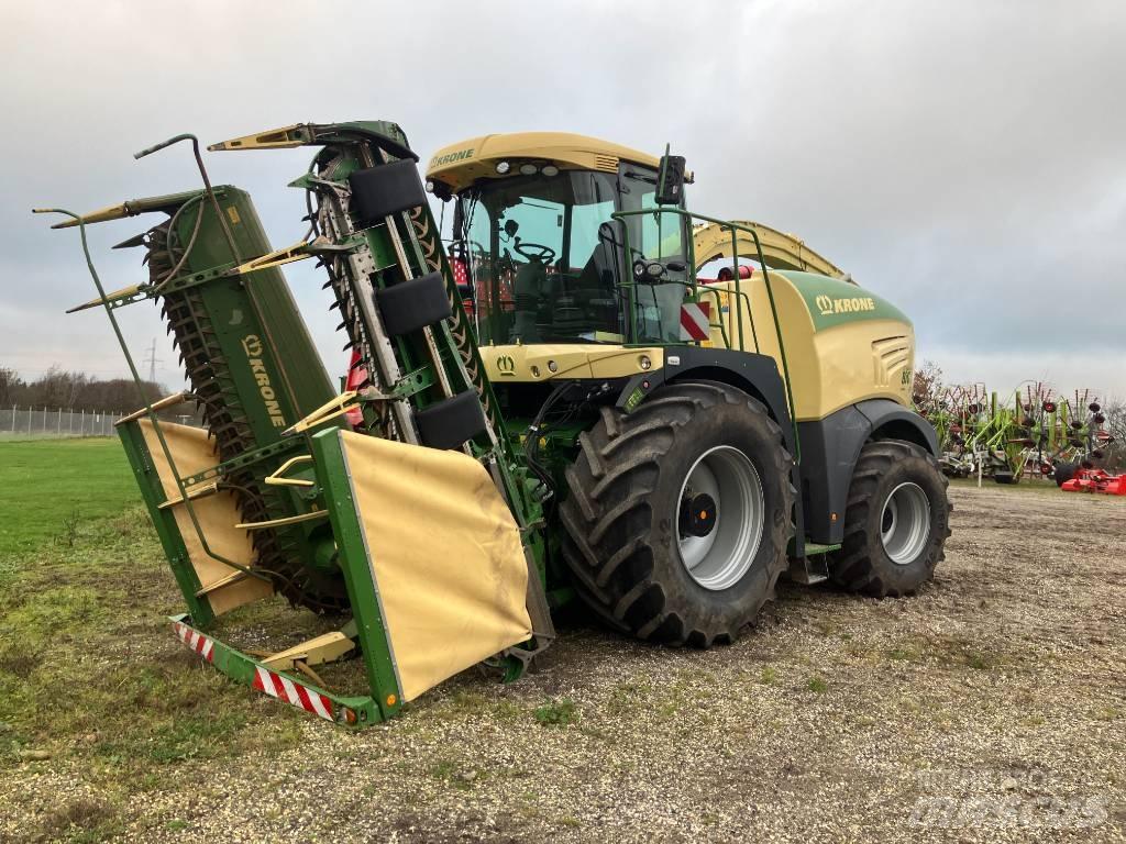 Krone Big X 630 Pašarų ruošimo technika