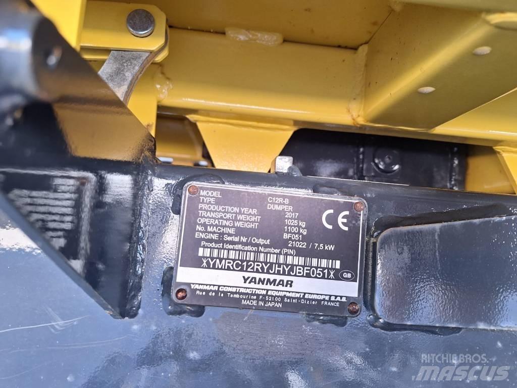 Yanmar C 12 R-B Vikšrinė savivartė technika