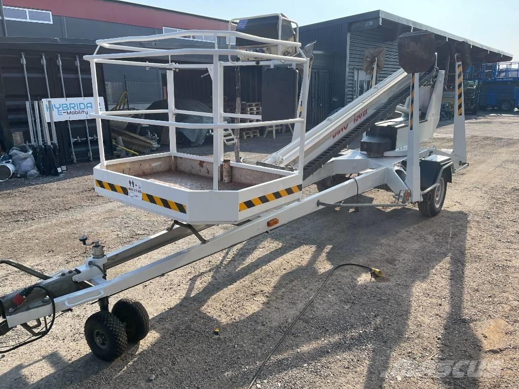 Dino 150 ZX Ant priekabų montuojamos kėlimo platformos