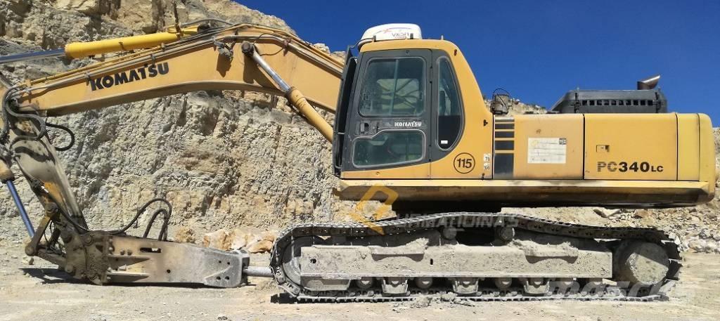 Komatsu PC 340 LC-6K Vikšriniai ekskavatoriai
