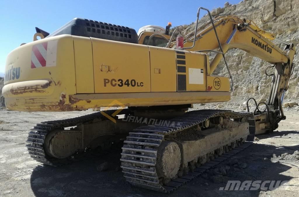 Komatsu PC 340 LC-6K Vikšriniai ekskavatoriai