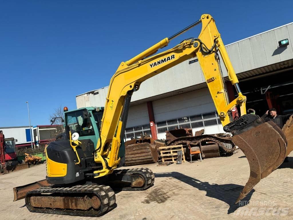 Yanmar Vio 80 Vidutinės galios ekskavatoriai 7-12 t