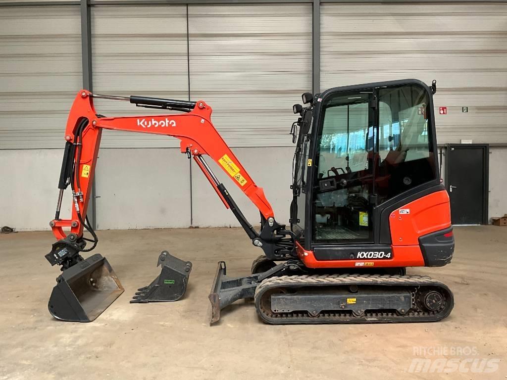 Kubota KX 030-4 Mini ekskavatoriai < 7 t